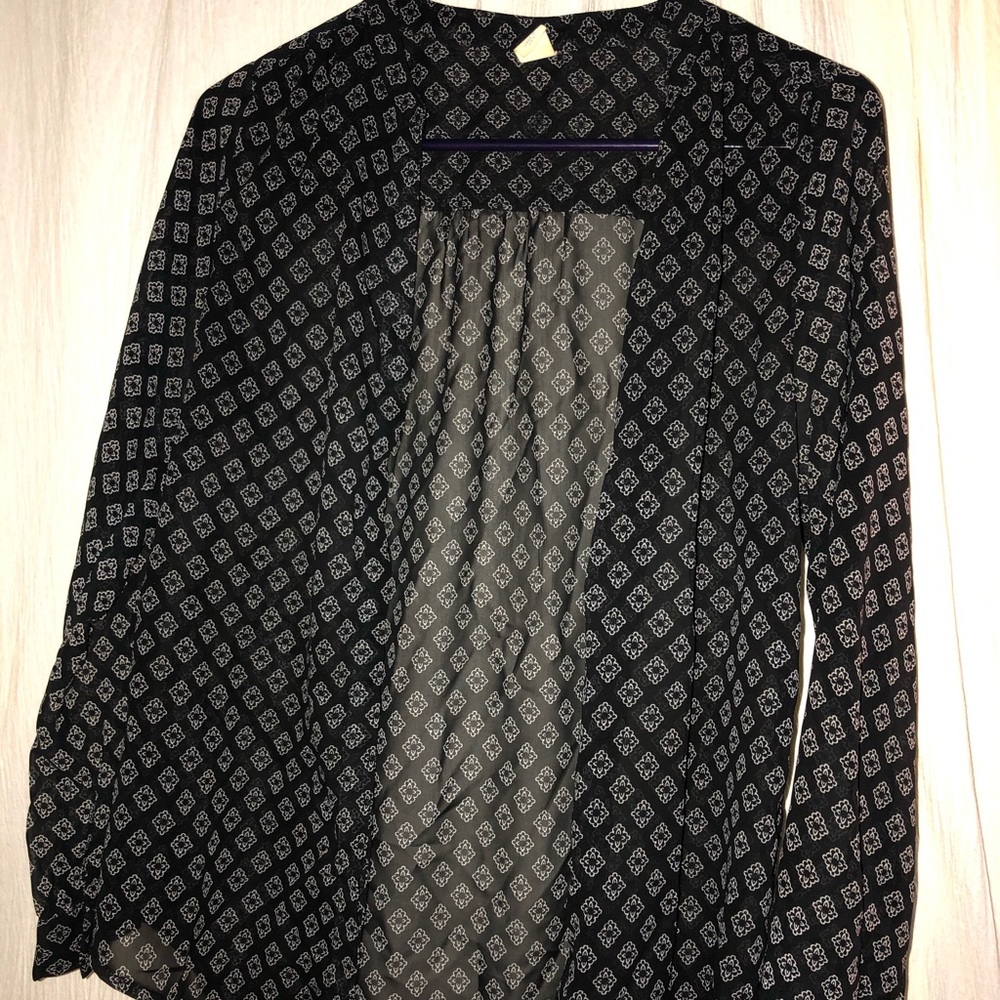 Button Up Business Blouse